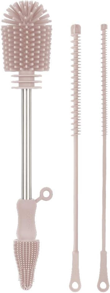 Haakaa Kit de cepillos de limpieza de silicona \u2013 Cepillos de l...