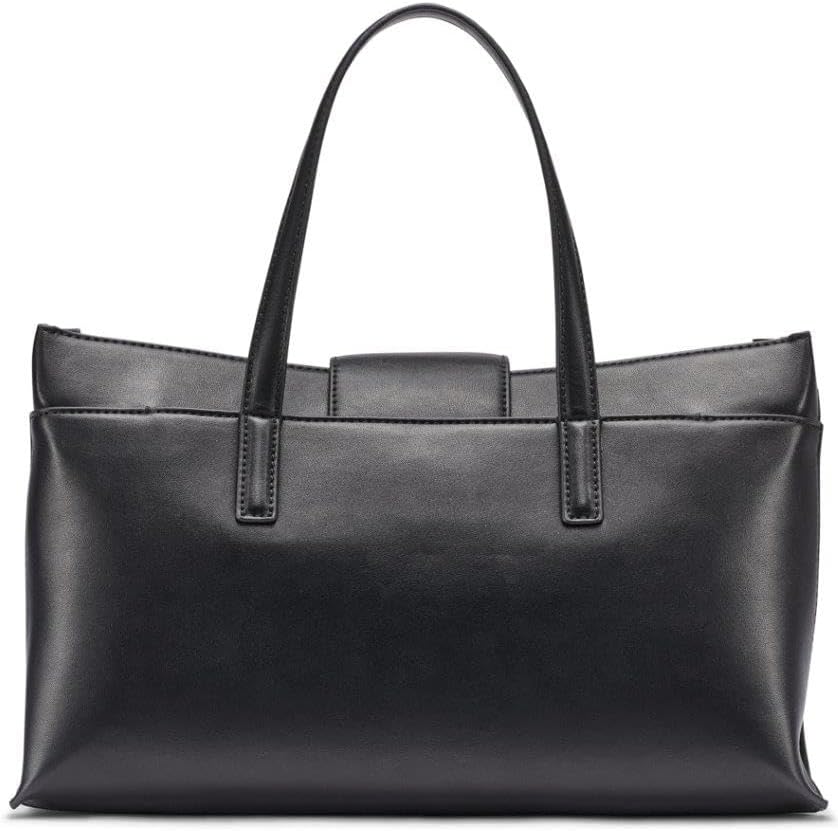 Calvin Klein Saige - Bolso con triple compartimento, color negro y...
