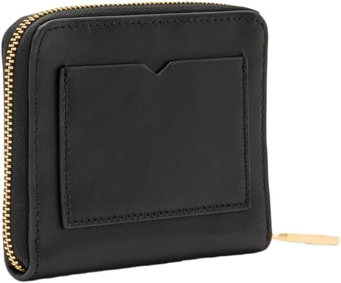 AllSaints, Negro, Talla única, Cartera con cremallera hexagonal Lena
