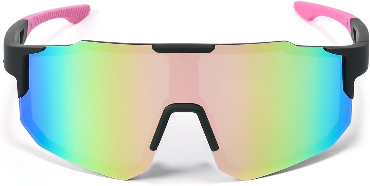 DEPHILA Lentes de sol deportivos polarizados para hombres y mujeres...
