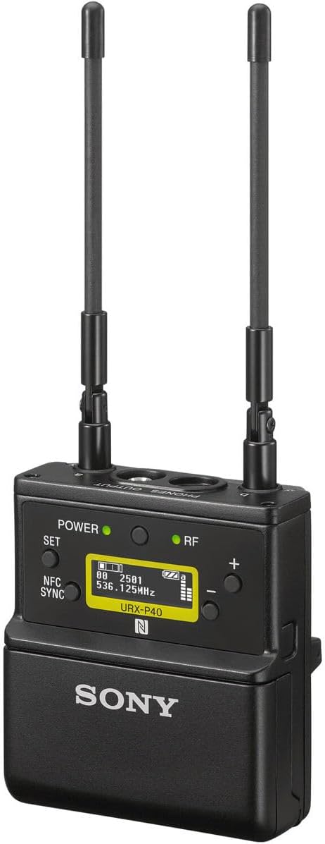 Sony Paquete de micrófono inalámbrico digital integrado UWP-D22