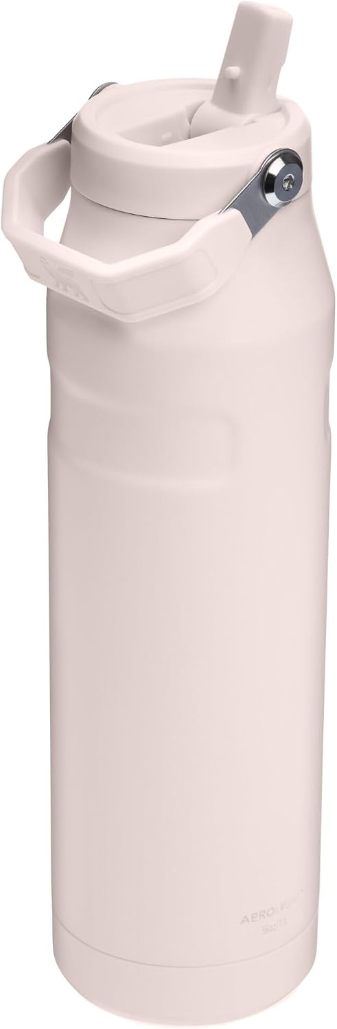 STANLEY - Botella de agua IceFlow Flip Straw 2.0 con pajilla abatib...