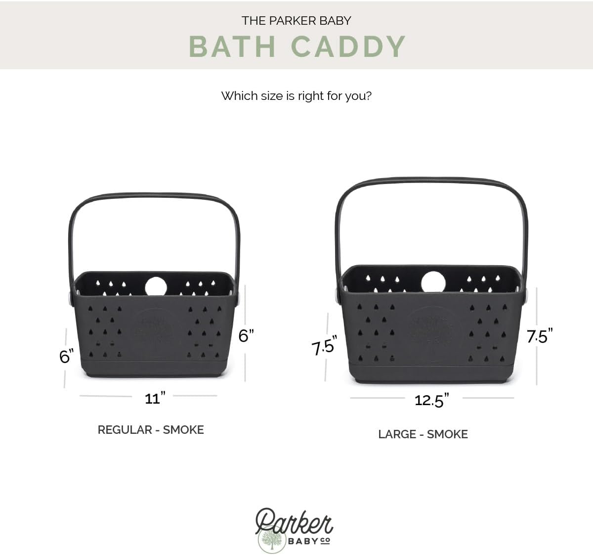 Parker Baby Organizador Grande para Bañera | Organizador de Ducha s...