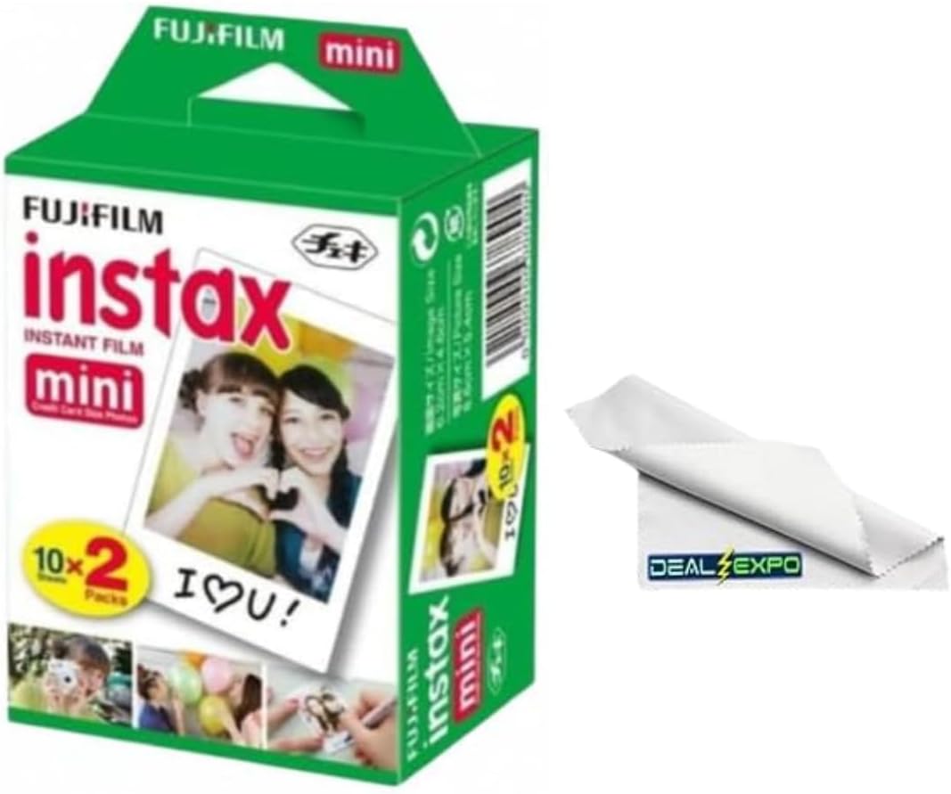 Fujifilm Instax Mini película instantánea (20 hojas)