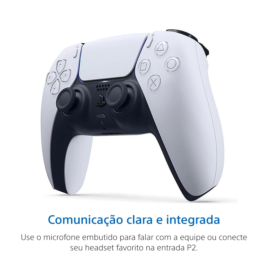 Controlador inalámbrico PlayStation DualSense® - Blanco (renovado)