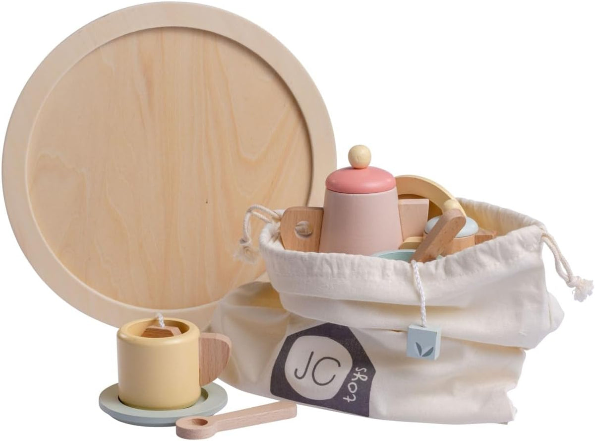 JC Toys Colección Parfait | Juego de fiesta de té de 12 piezas de m...