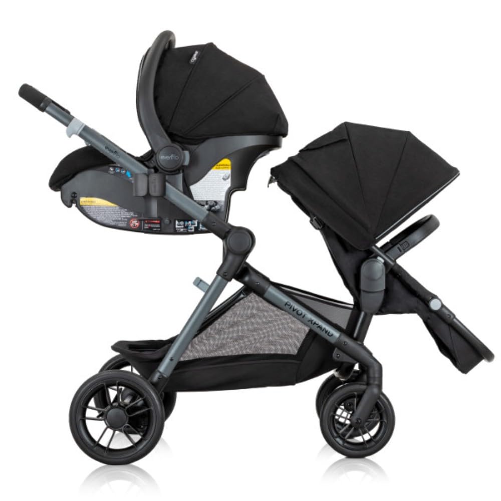 Sistema de transporte modular Evenflo Pivot Xpand con asiento de co...