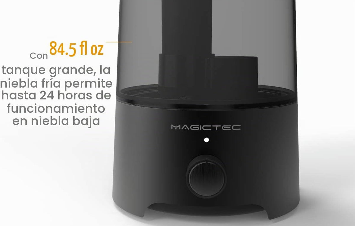 Magictec Humidificador de niebla fría, difusor esencial de 2.5 litr...
