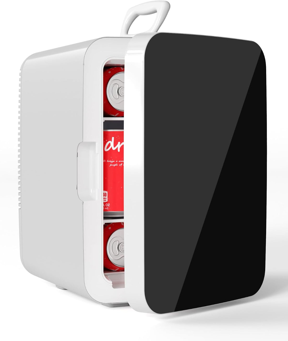 Electactic Mini refrigerador compacto de 10 L, refrigerador pequeño...