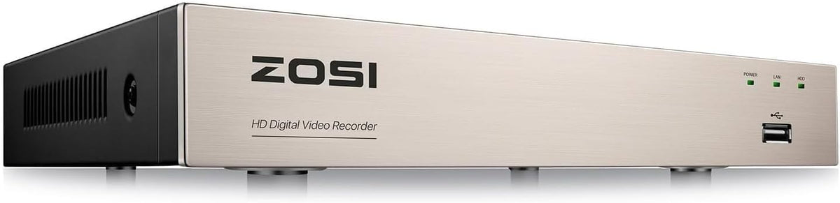 ZOSI H.265+ 8Channel 3K Lite Híbrido 4-en-1 Analógico\/AHD\/TVI\/CV...