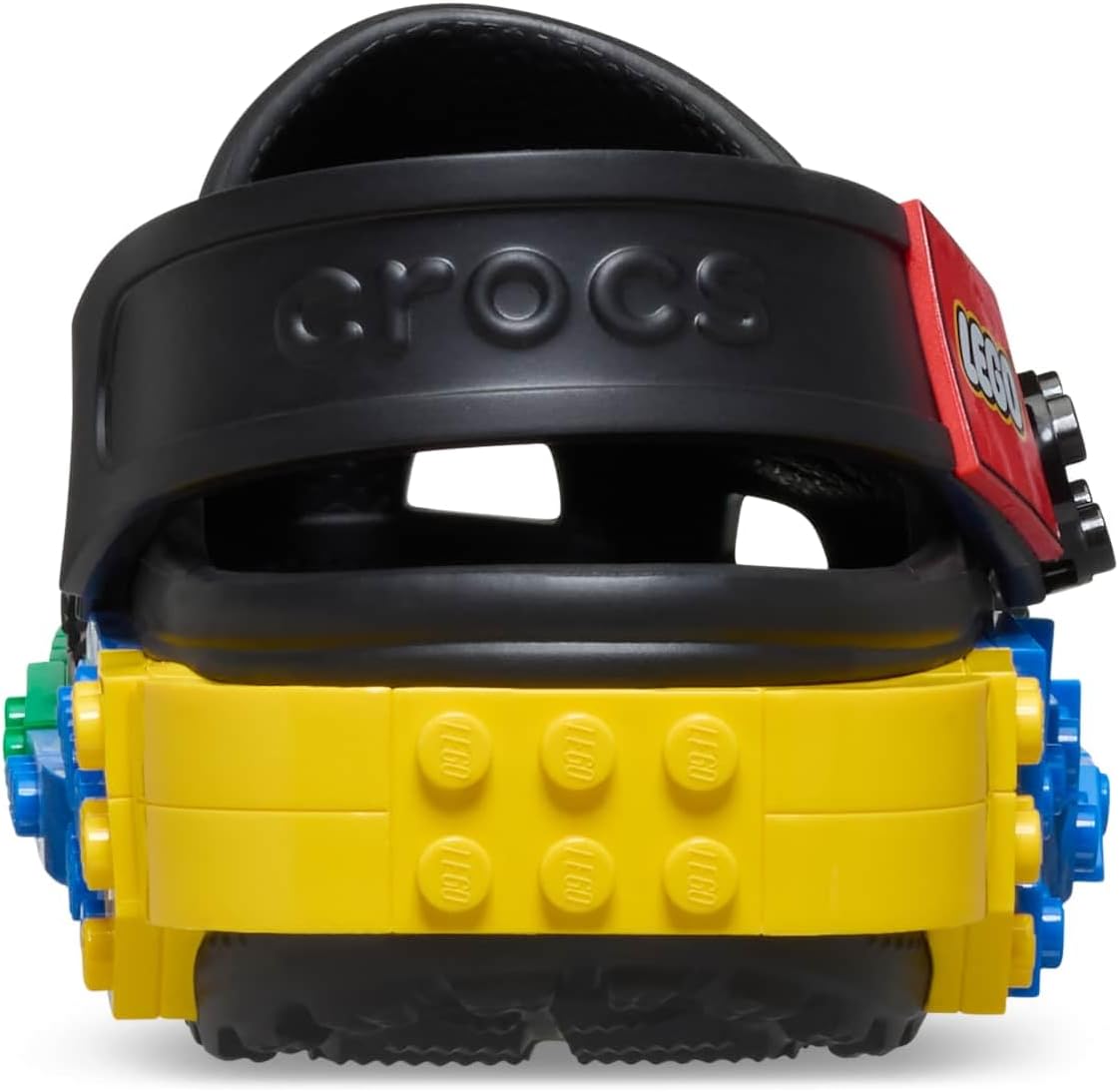Crocs Zuecos clásicos unisex para adultos, con sistema LEGO para mu...