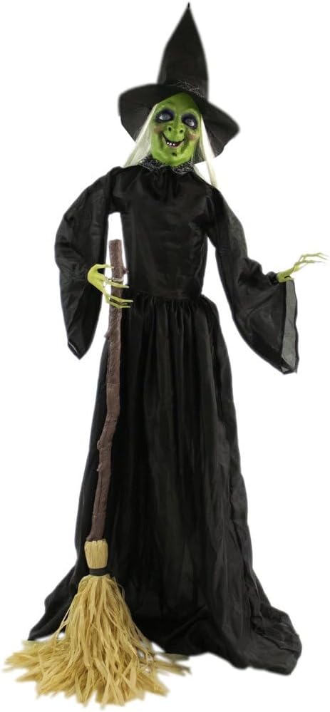 Haunted Hill Farm - Figura decorativa de bruja malvada HHWITCH-1FLS...