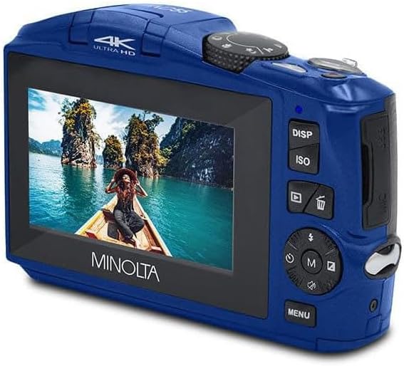 Minolta MND55 64MP VLOG Cámara digital, vídeo 4K 60FPS, zoom 16X (a...