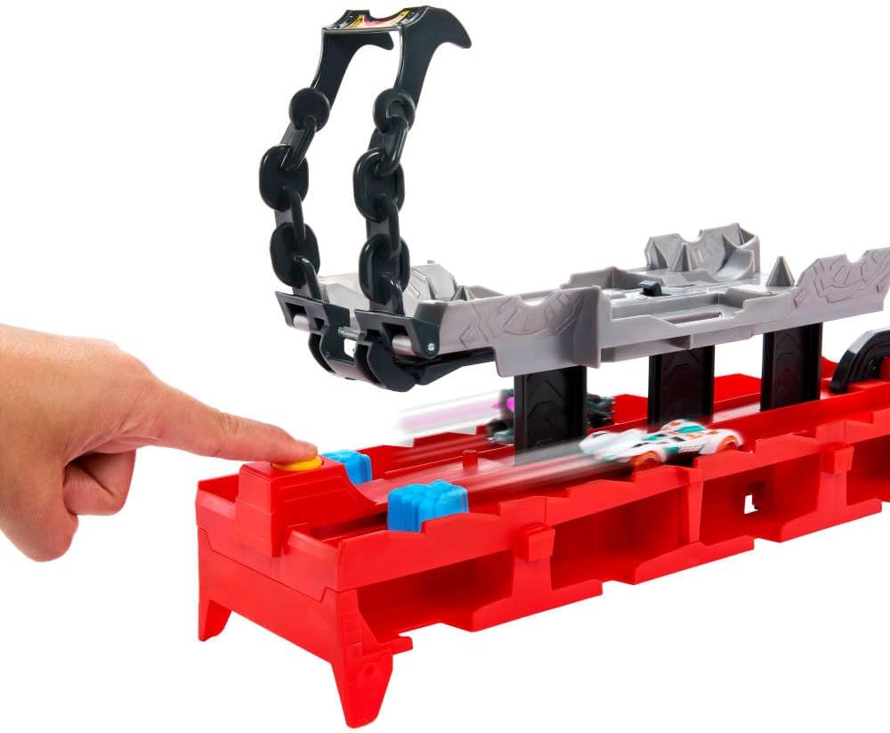 Hot Wheels City Toy Car Track Set, Ultimate Dual Dragon Transporter...