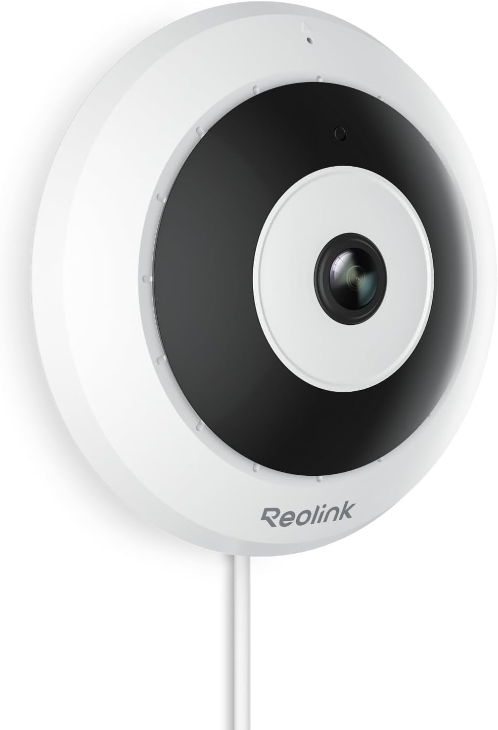 REOLINK Cámara IP PoE de 6MP con vista de ojo de pez de 360°, vigil...