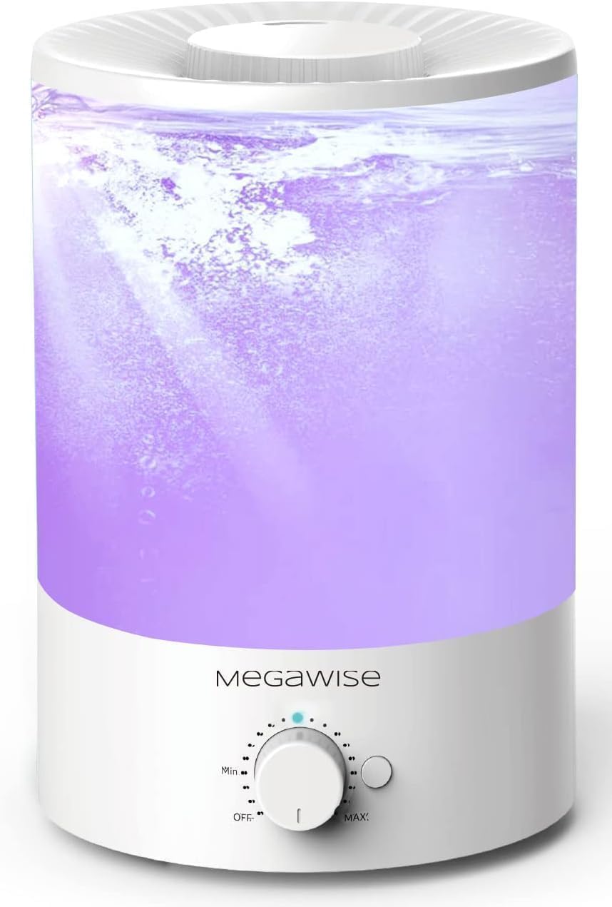 MegaWise Humidificador de niebla fría de 3.5 L - Vaporizador ultras...