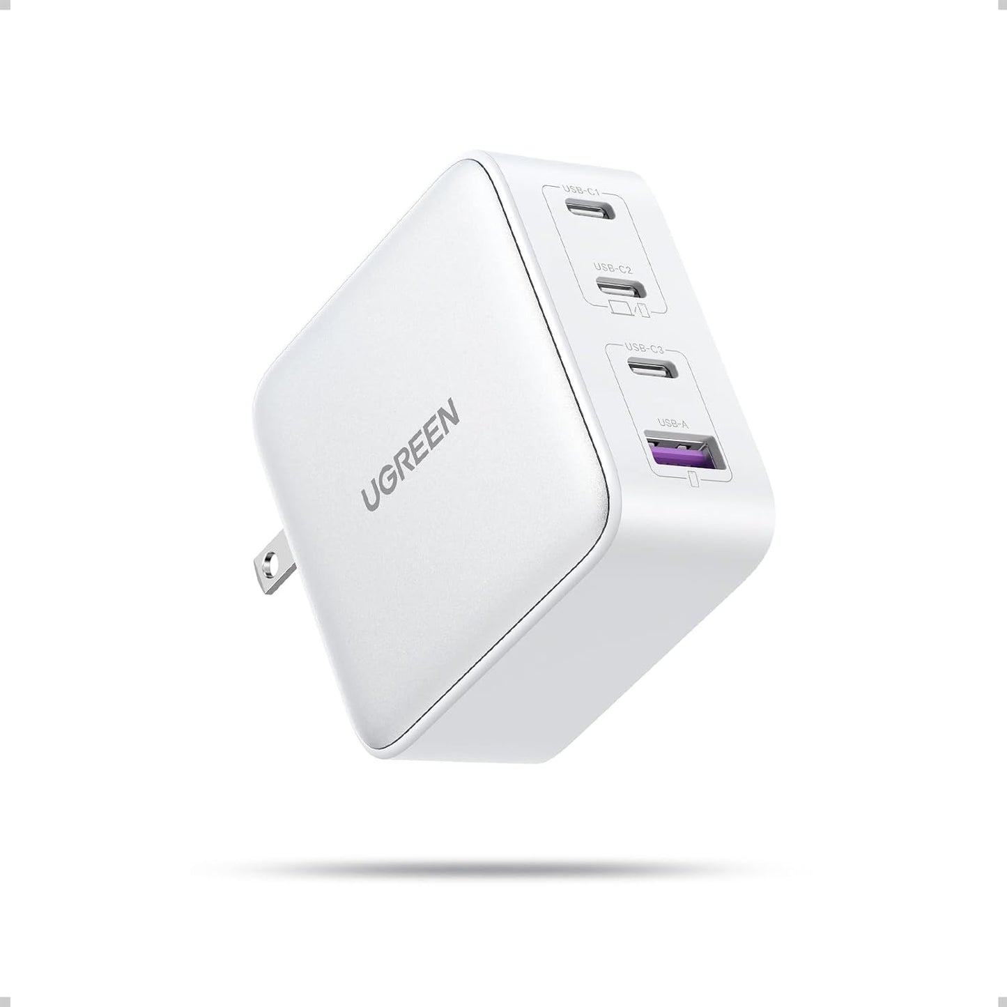 UGREEN Nexode - Cargador USB C GaN de 100 W, adaptador de corriente...