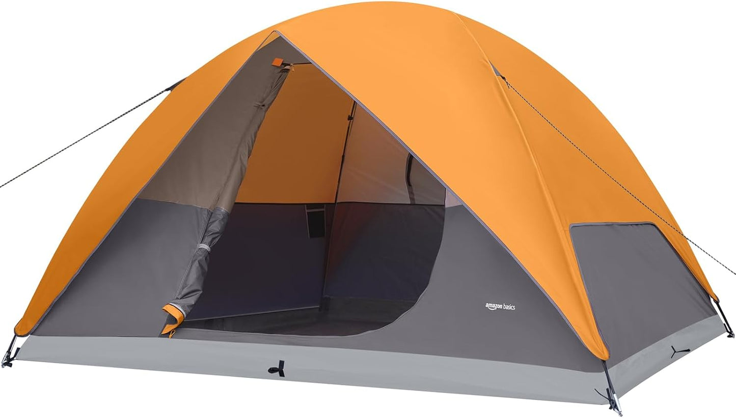 Amazon Basics Tienda de Campaña, Diseño de Domo para 3 Estaciones c...