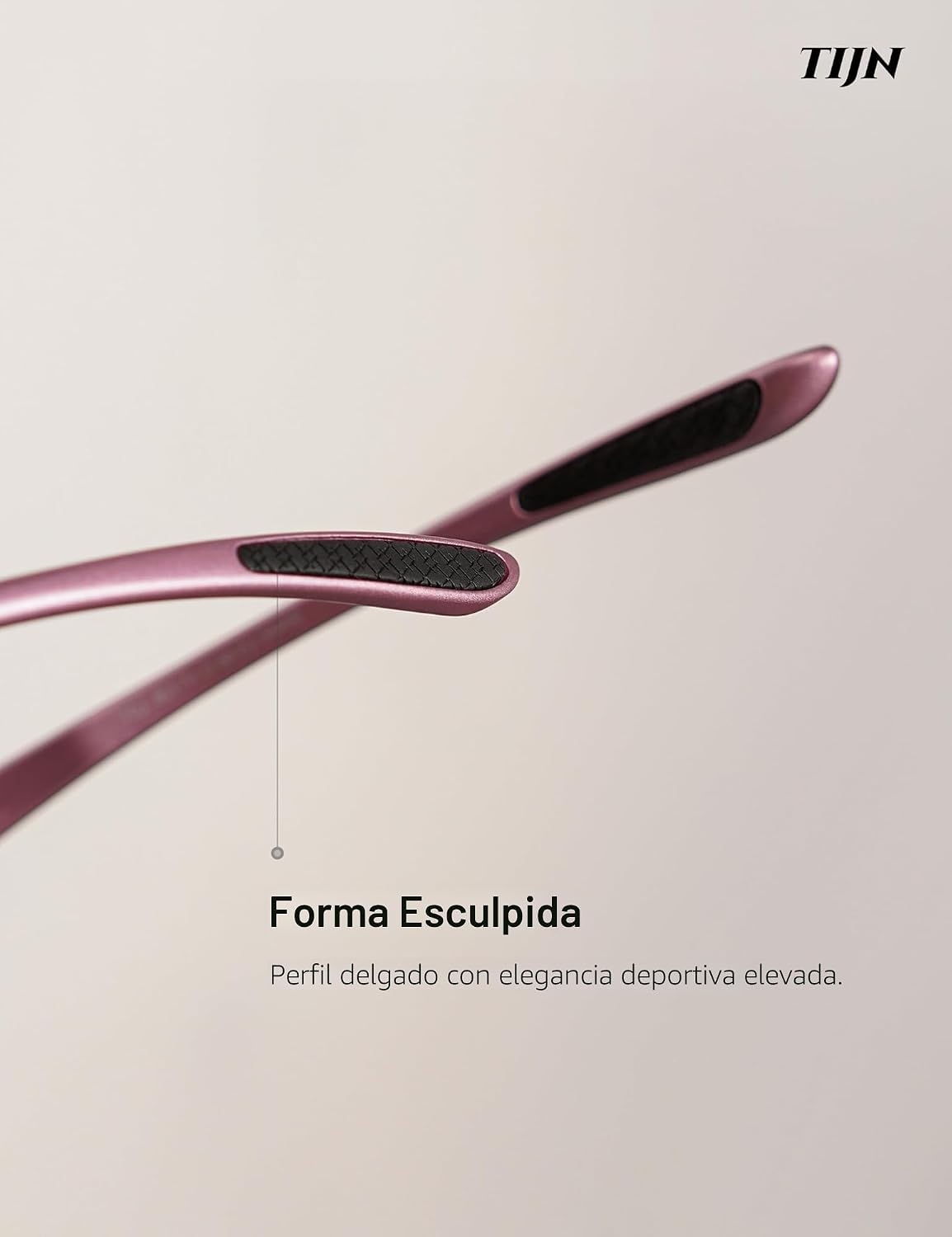 TIJN Gafas de sol deportivas UV400 envolventes para hombres y mujer...