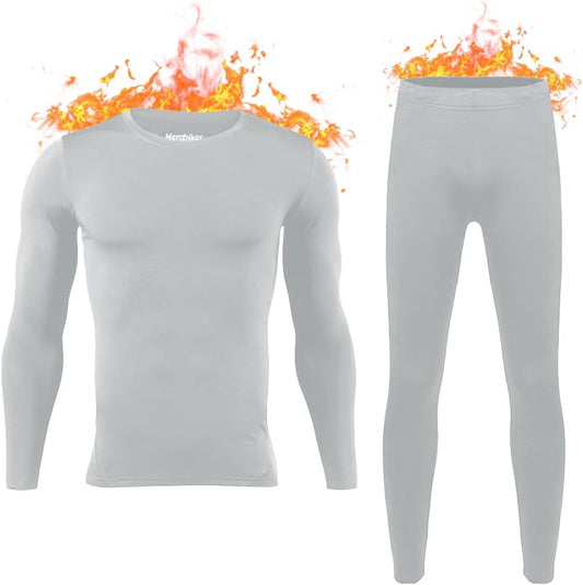 HEROBIKER - Conjunto de ropa interior térmica para hombre, pantalon...