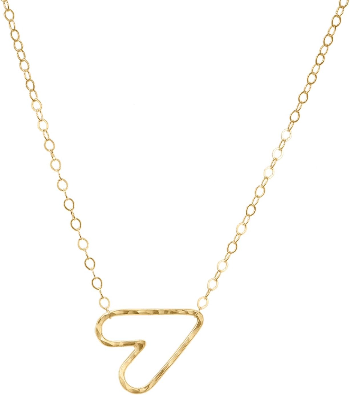 James Michelle Joyas: Collar de corazón Itty Bitty para mujer - Gar...