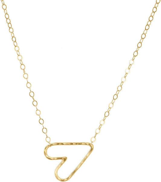 James Michelle Joyas: Collar de corazón Itty Bitty para mujer - Gar...