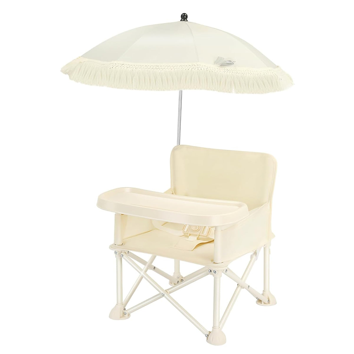 Silla de comedor plegable portátil para bebé, silla alta al aire li...