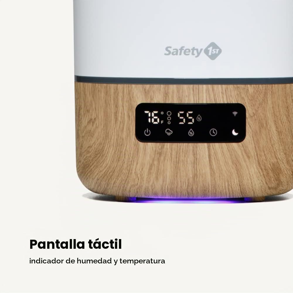 Safety 1er humidificador inteligente conectado: tamaño del tanque d...