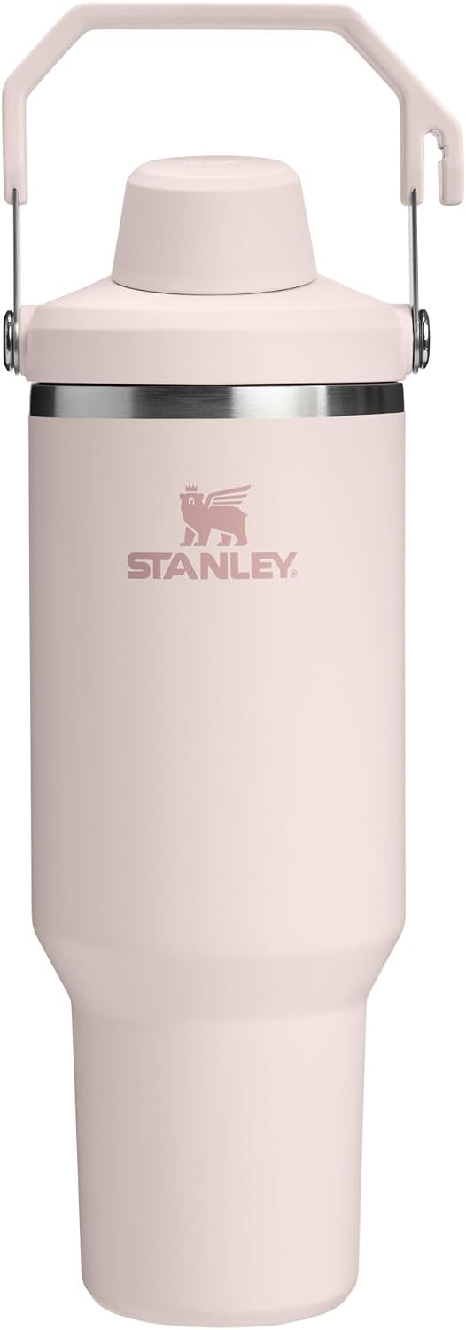 Stanley IceFlow 2.0 - Vaso de flujo rápido con asa, 30 onzas, tapa...