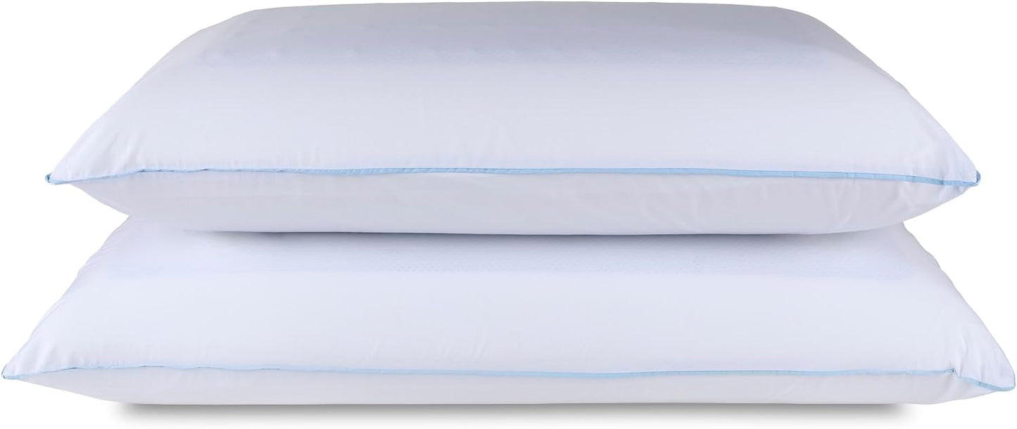 TEMPUR-Pedic TEMPUR-Cloud - Almohada refrescante doble, tamaño Quee...