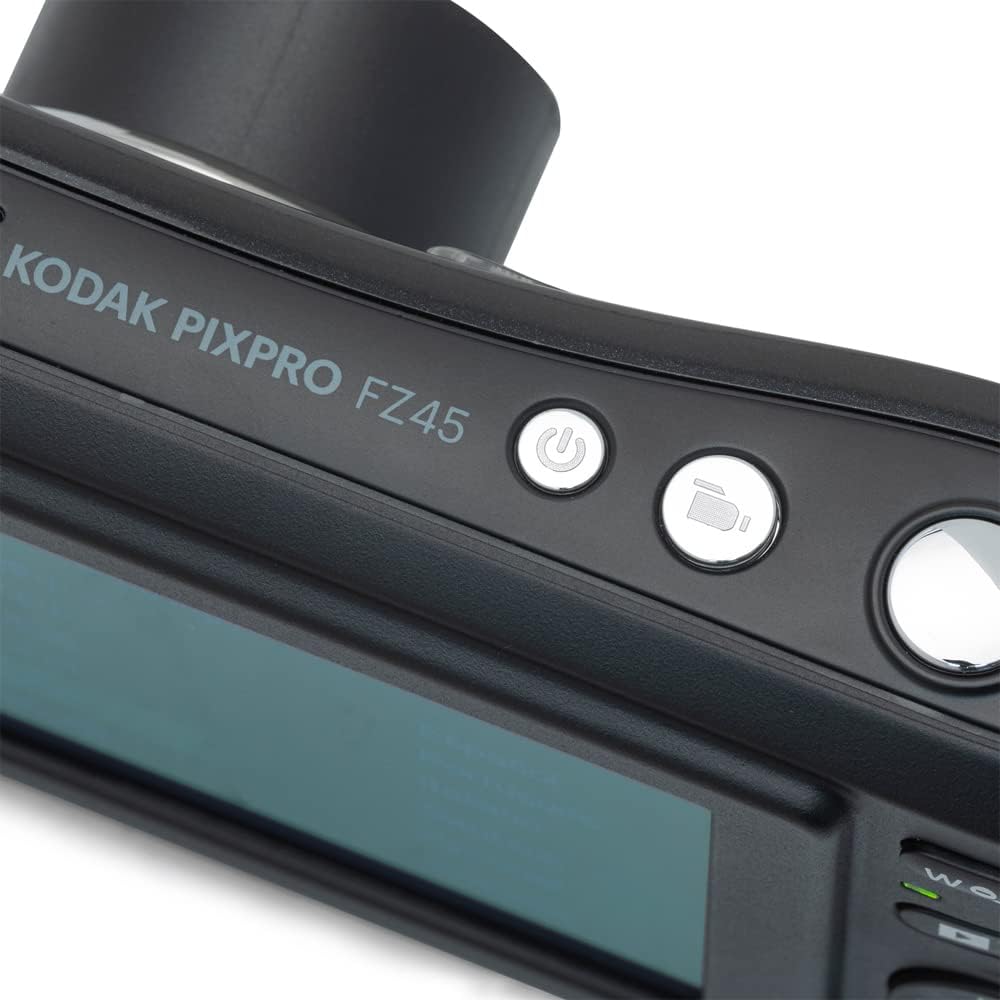 Kodak FZ45BK PIXPRO Cámara digital de 16 MP negra Paquete con tarje...