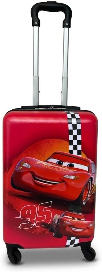 Disney Charcter - Maleta rígida de 20 pulgadas para niños y niñas,...