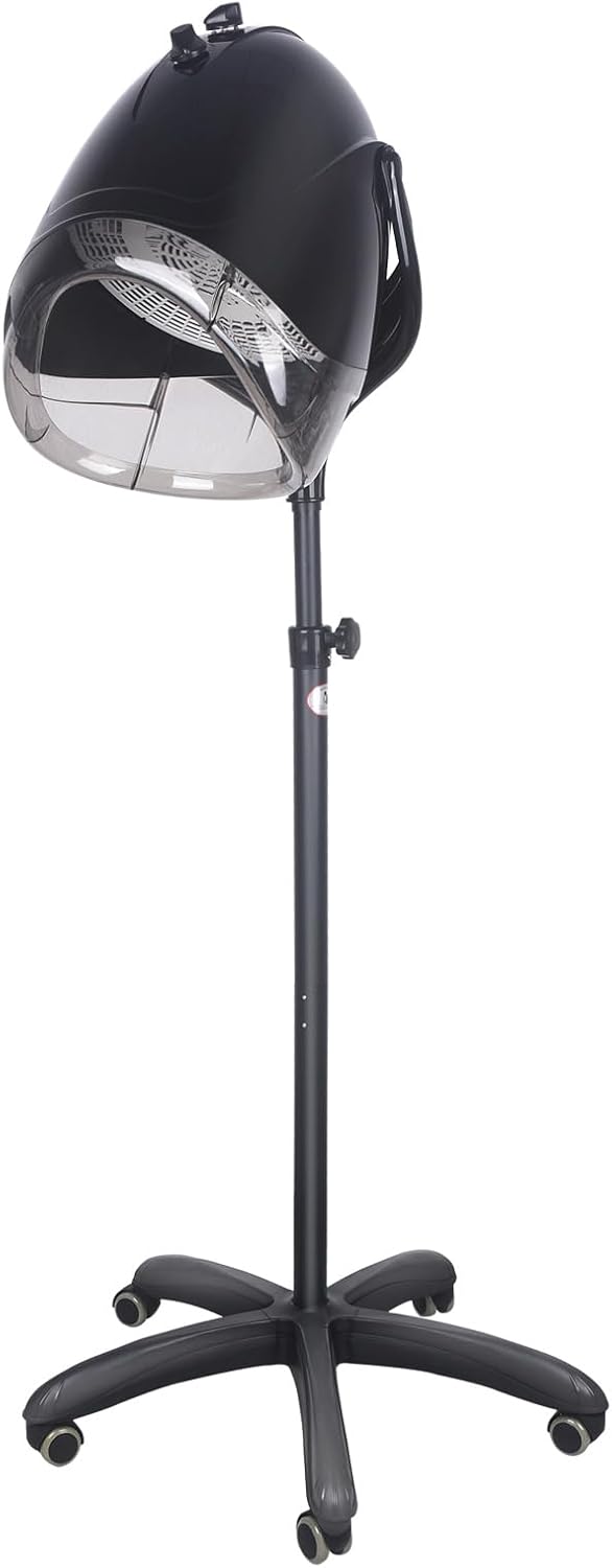 OIYALI Secador de pelo profesional con capucha de 1000 W, secador d...