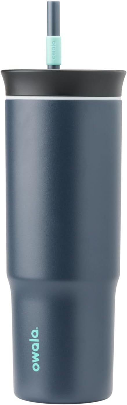 Owala Vaso de viaje aislado de acero inoxidable de triple capa con...