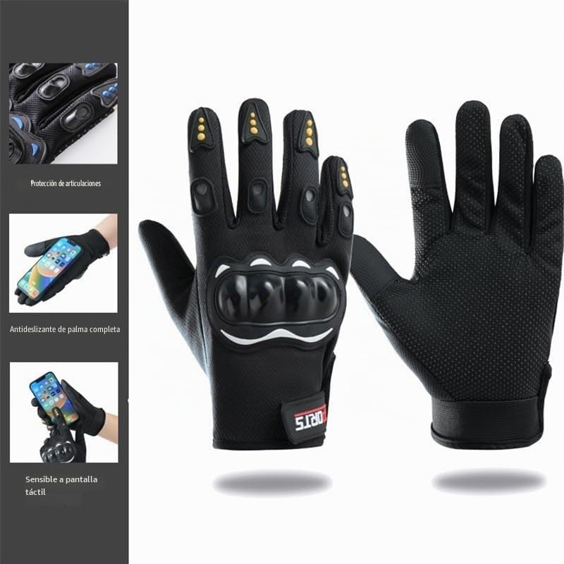 KEYSDEX Guantes de motocicleta para hombres y mujeres, protección d...