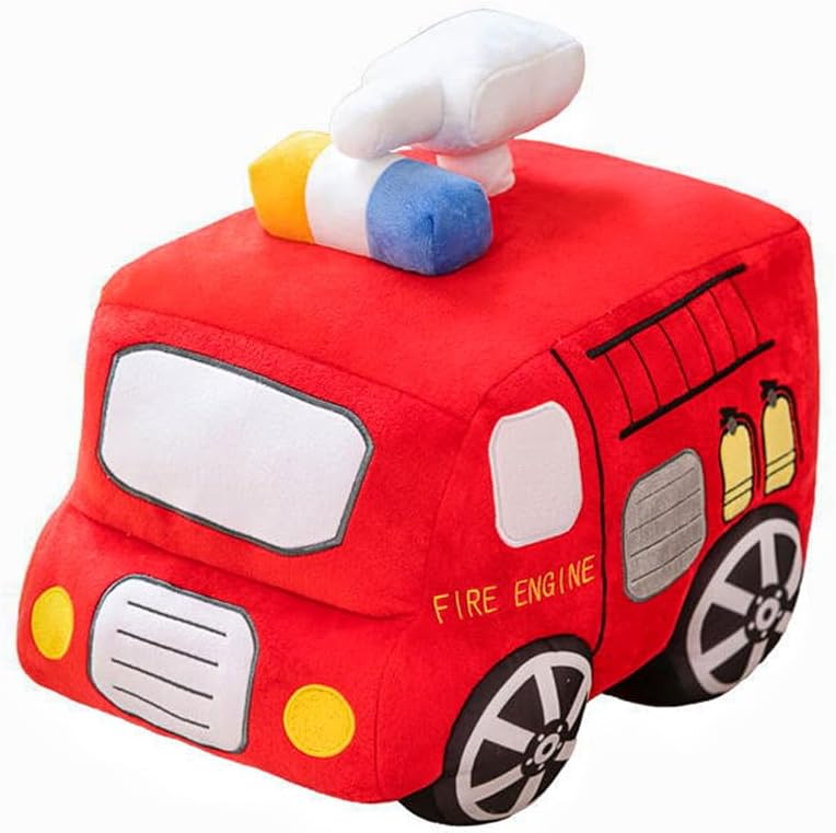 XIYUAN Coche de peluche de autobús de simulación de autobús escolar...