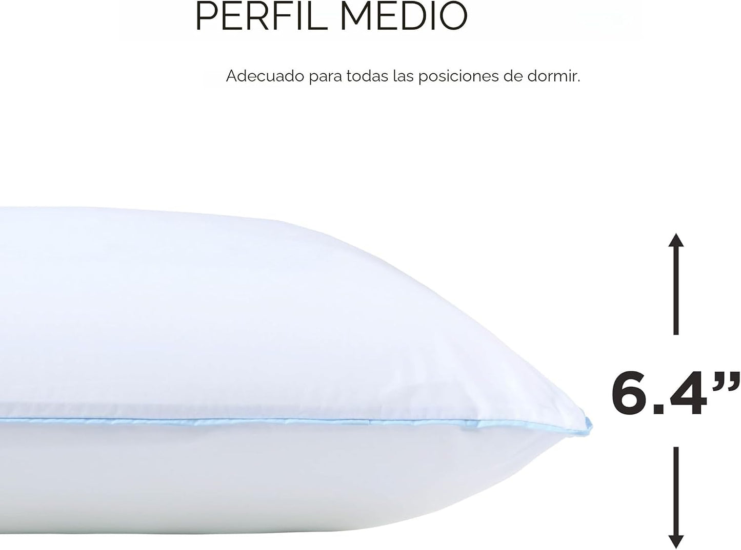 TEMPUR-Pedic TEMPUR-Cloud - Almohada refrescante doble, tamaño Quee...