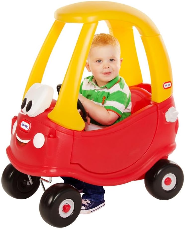 Little Tikes \u2013 Cosy Coupe 30th Anniversary coche, Sin armar, Rojo