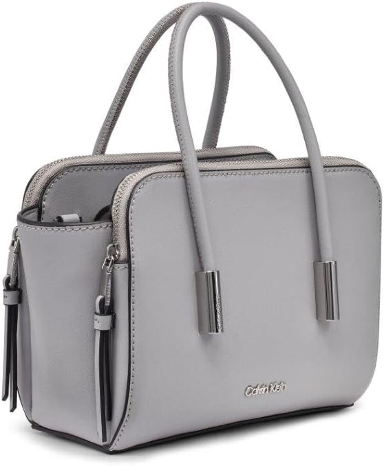 Calvin Klein Bandolera Junie con triple compartimento para mujer