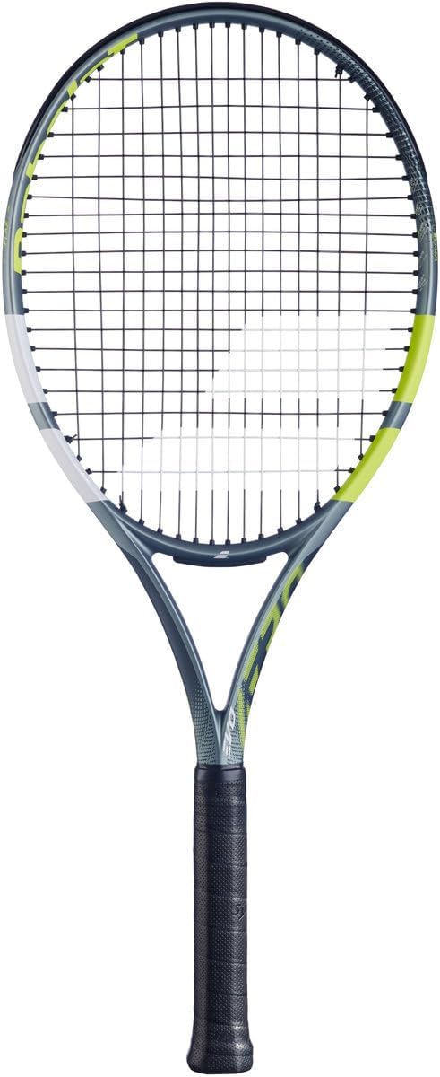 Babolat Evo Aero - Raqueta de tenis, gris\/verde\/amarillo - 2ª gen...
