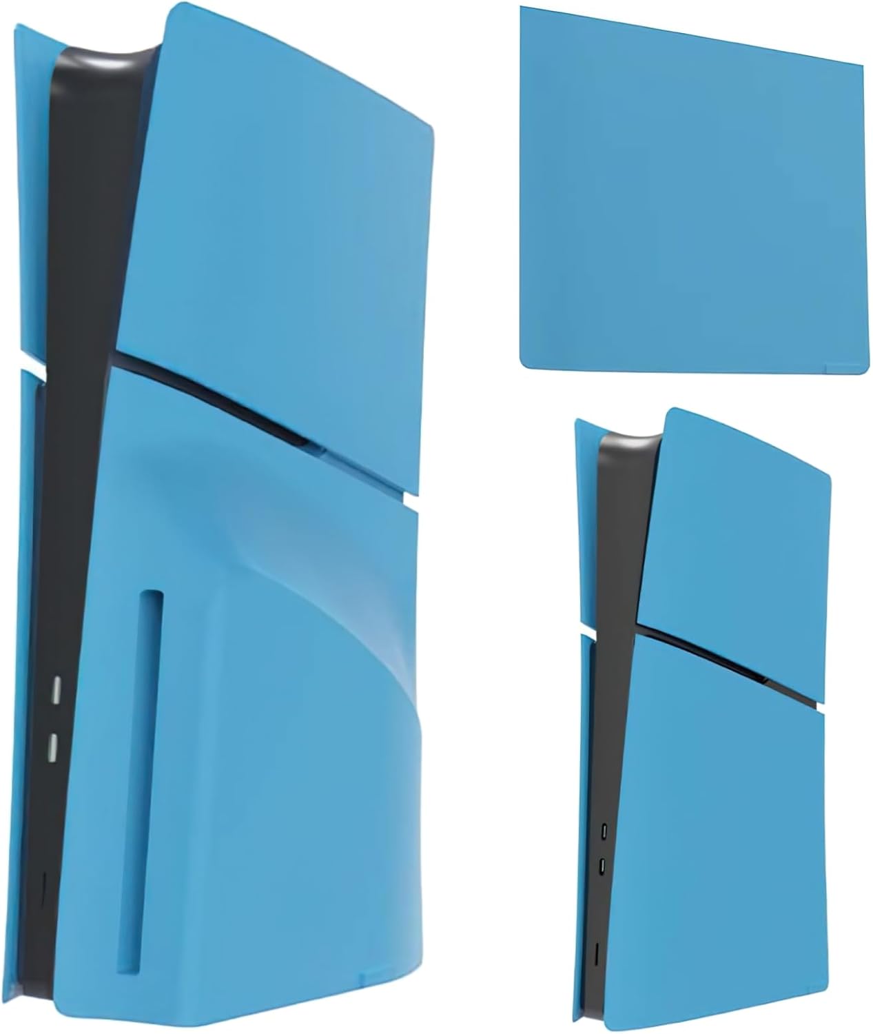 5 placas faciales para PS5 Slim Disc y edición digital, accesorios...