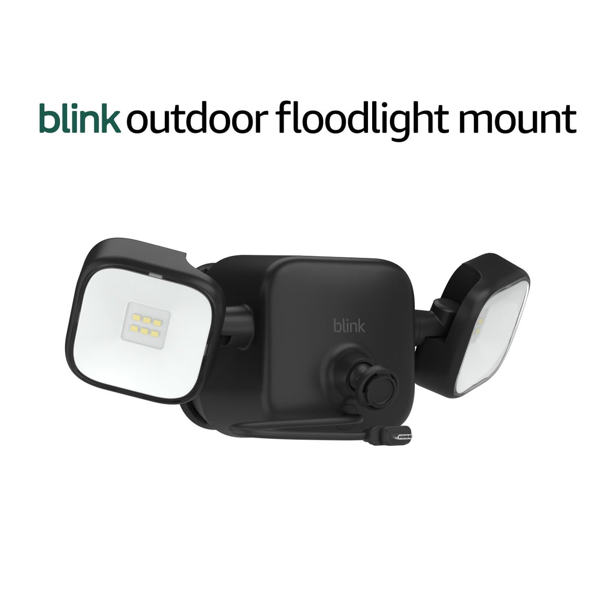 Blink Outdoor 4 Floodlight Mount, inalámbrico, 700 lúmenes, duració...