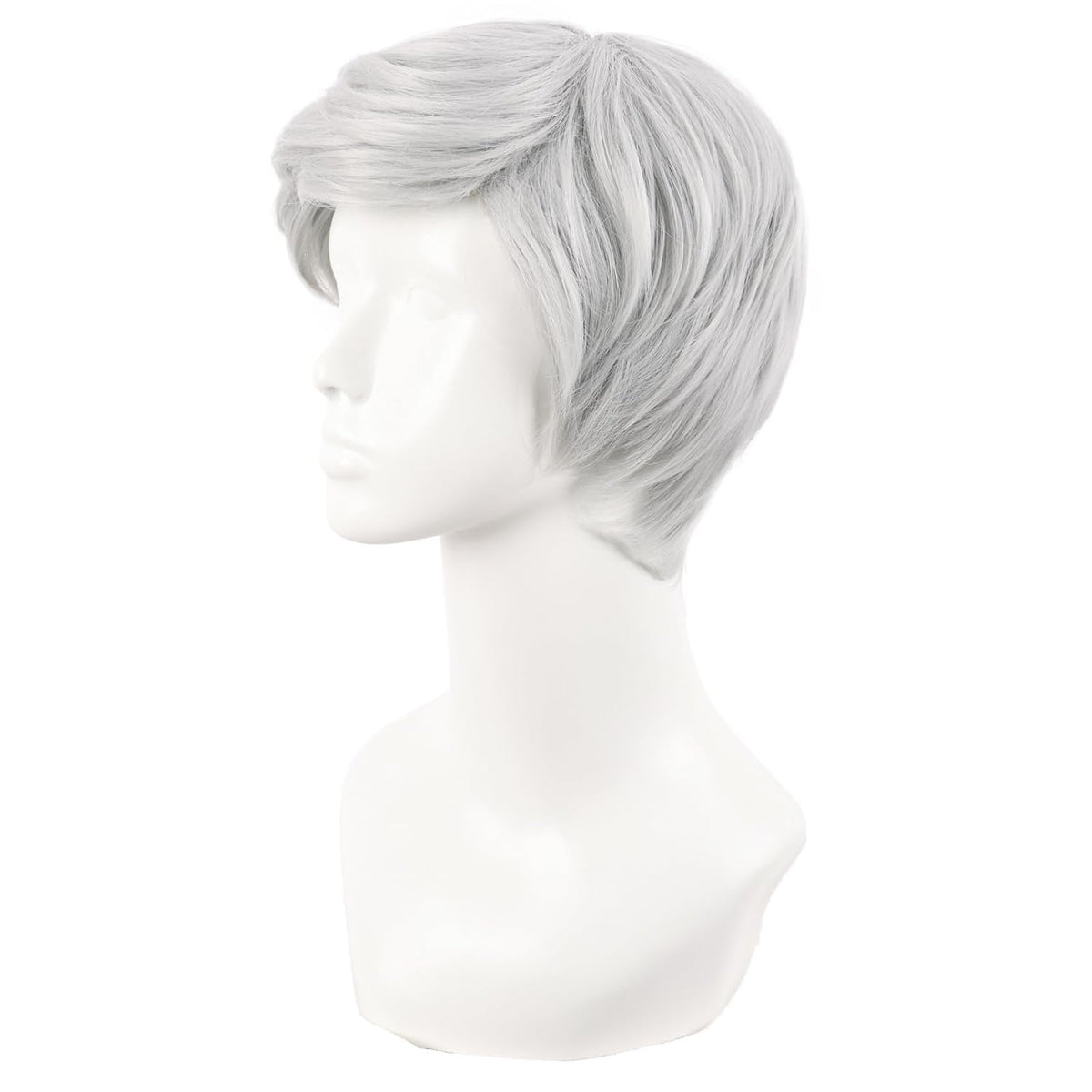 MapofBeauty Peluca de disfraz corto y guapo para hombre, de 10 pulg...