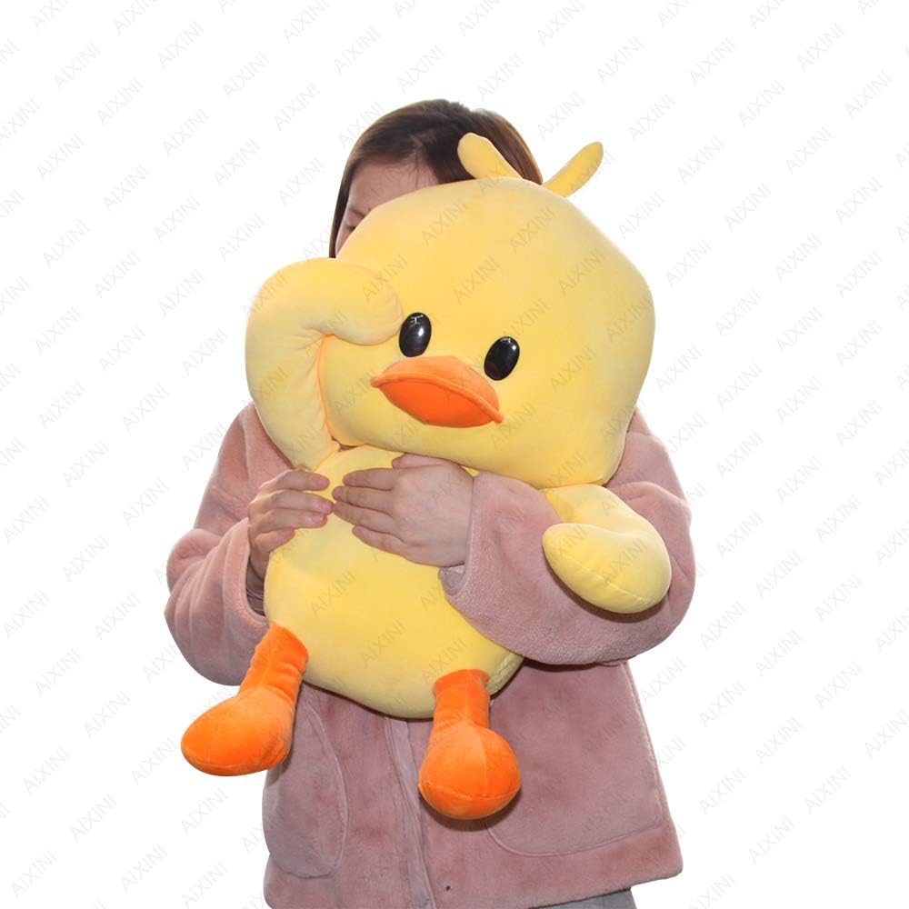AIXINI Pato de peluche de 27 pulgadas, juguetes suaves de patito am...