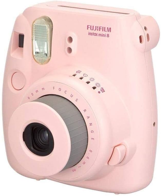 Fujifilm Instax Mini 8 Cámara Instantánea (Rosa) (descontinuada por...