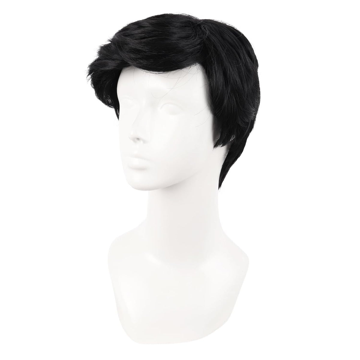 MapofBeauty Peluca de disfraz corto y guapo para hombre, de 10 pulg...
