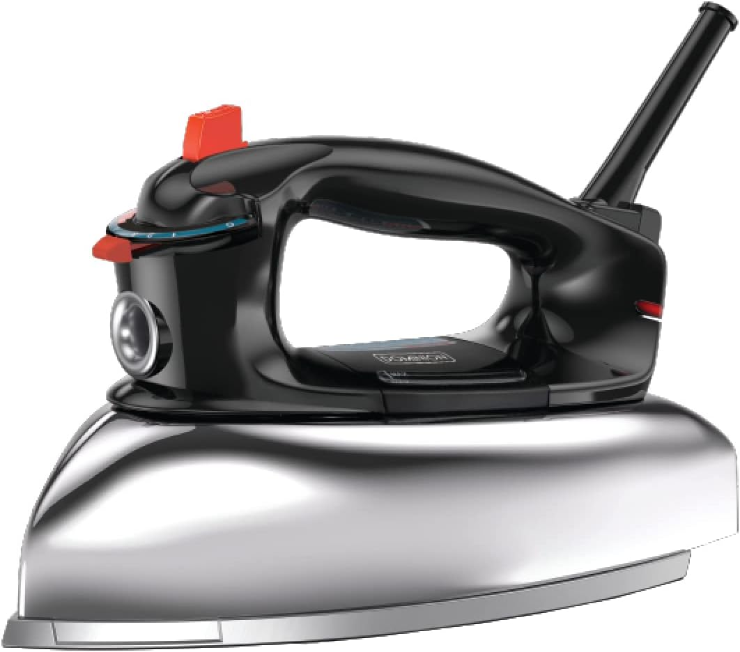 Dominion Plancha de vapor clásica + retro de 1200 vatios para ropa...