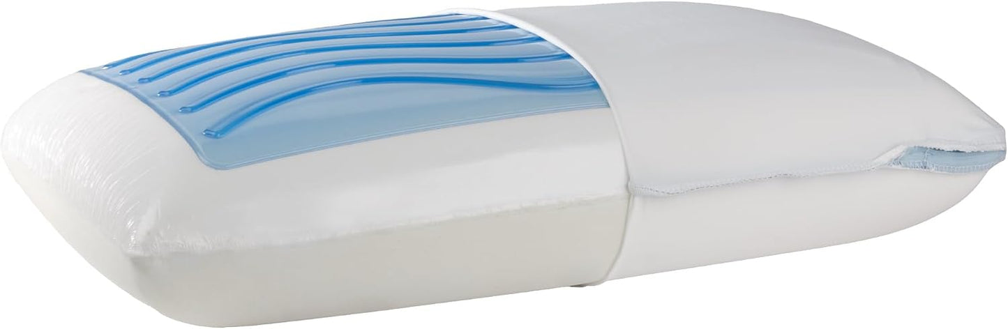 Almohada de espuma viscoelástica de gel refrescante Sealy Dreamlife...