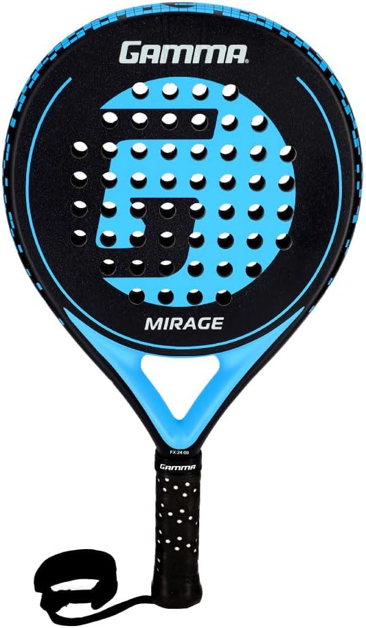 Gamma Mirage - Raqueta de pádel \u2013 Forma redonda para perdón y...