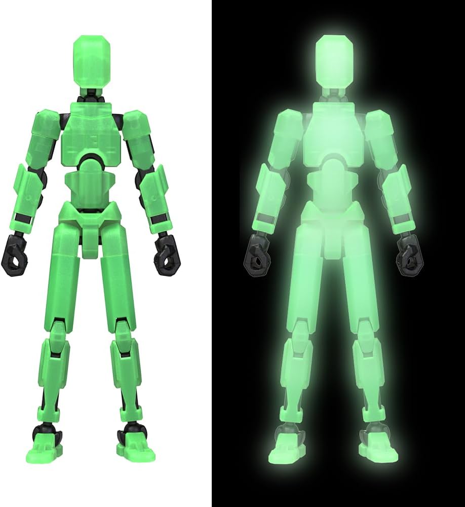 MerryXD T13 - Figura de acción 3D, figura de acción Nova Titan Luck...